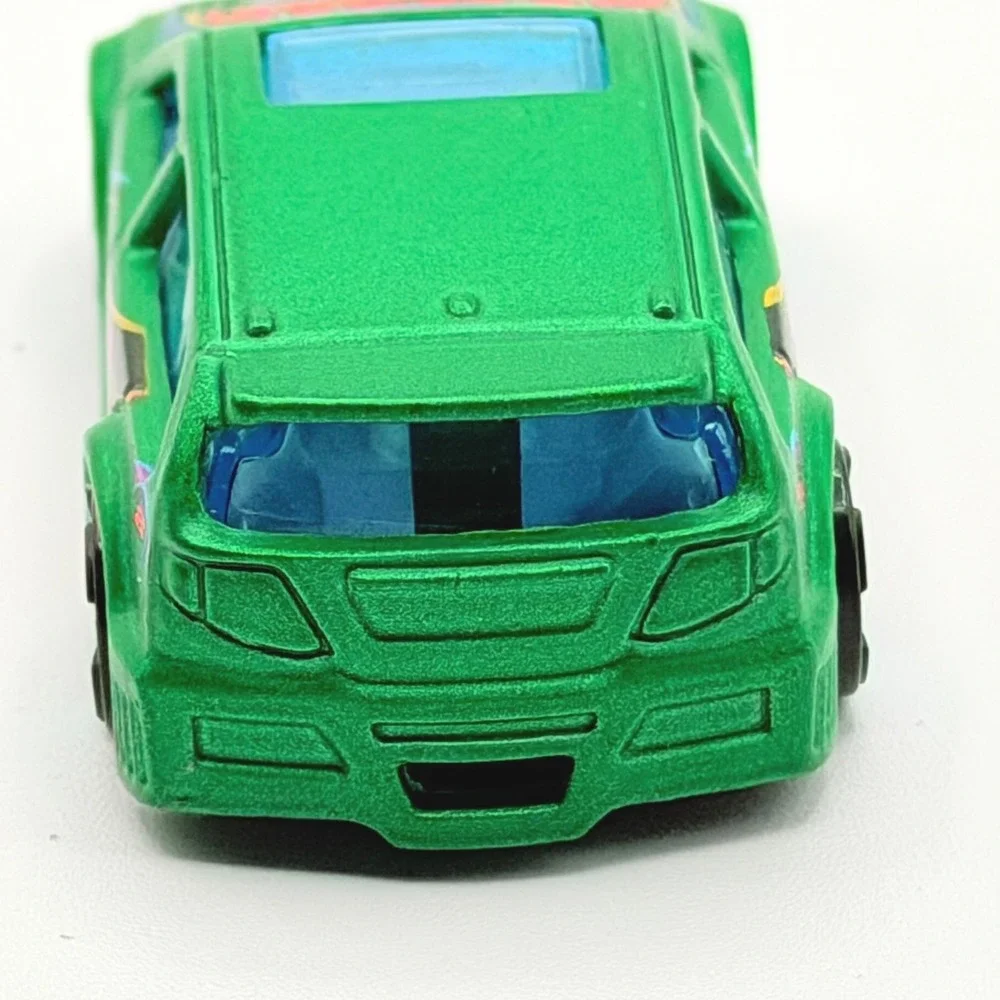 Hot Wheels Audacious Diecast Car Green 1:64 Metallic Wagon Racing